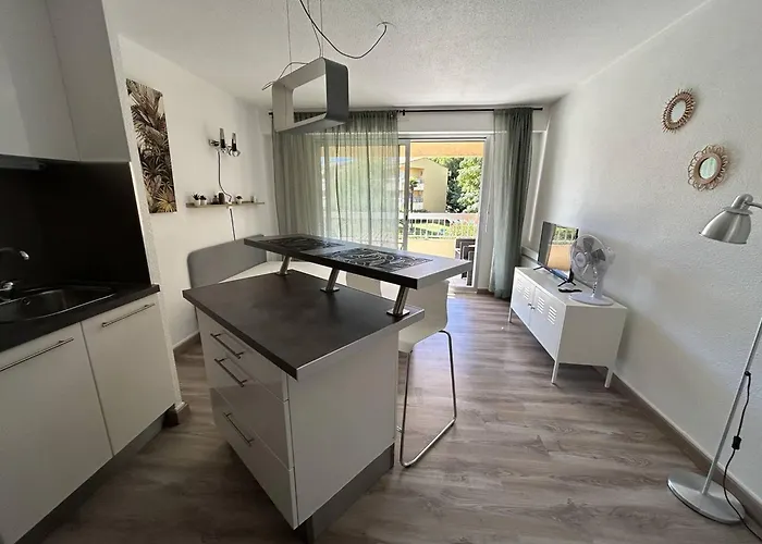 Renove Avec Terrasse Et Parking Au Lavandou - Fr-1-251-871 Apartment *